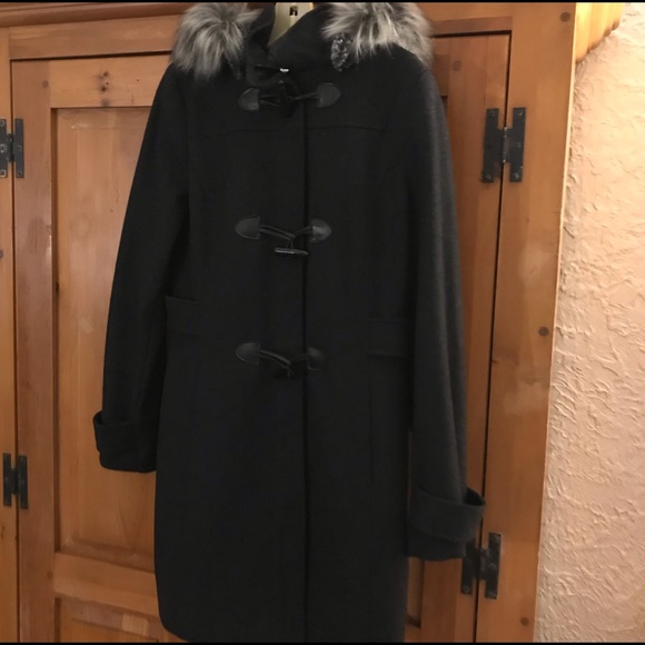 Nautical Charcoal Toggle Coat. New Without Tags. - Picture 9 of 10